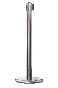 POTEAU C-POST CHROME A SANGLE PERSONNALISEE 2.9M x 5CM